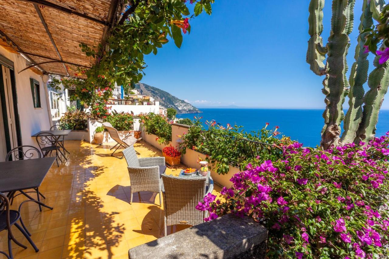 Il Pettirosso In Positano Villa Exterior foto